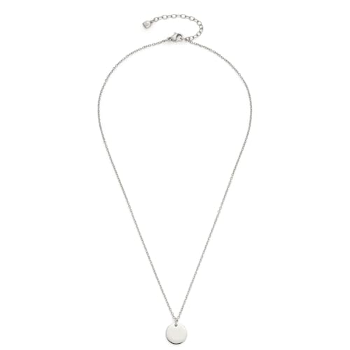 Leonardo Halskette Tessa Gravur in der Farbe Silber aus Edelstahl mit einer Länge von 42 + 5cm, 019600 von LEONARDO HOME