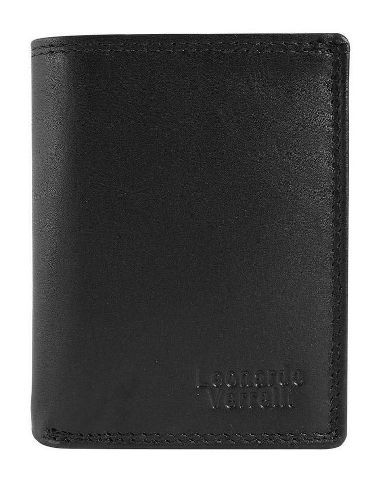 LEONARDO VERRELLI Geldbörse 3000486 Leonardo Verrelli Kartenetui mit Hardcase, Leder, (Einzeln) von LEONARDO VERRELLI