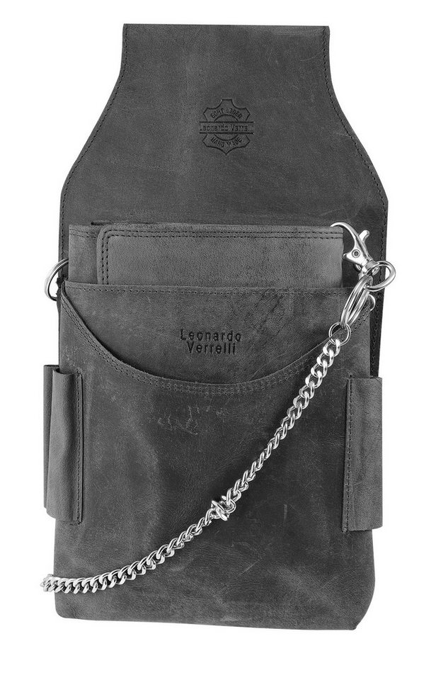 Leonardo Verrelli Geldbörse 3000493 Leonardo Verrelli Echtleder Kellnergeldbörse von Leonardo Verrelli