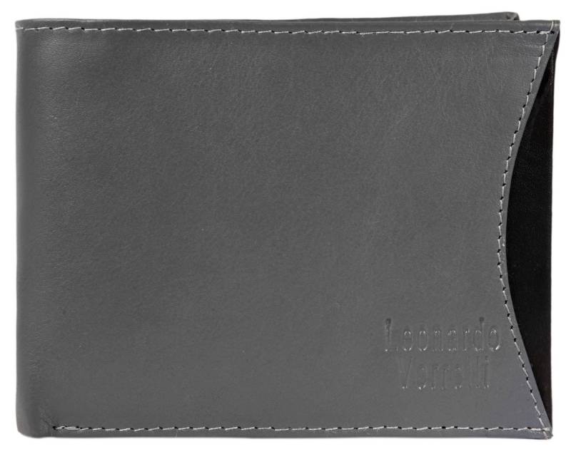 LEONARDO VERRELLI Geldbörse Akil (Einzeln), Herren GeldbÃ¶rse Quer Echtleder von LEONARDO VERRELLI