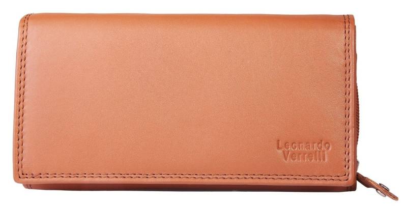 LEONARDO VERRELLI Geldbörse Emily (Einzeln, inkl. Schmuckbox), Damen GeldbÃ¶rse Quer Echtleder von LEONARDO VERRELLI