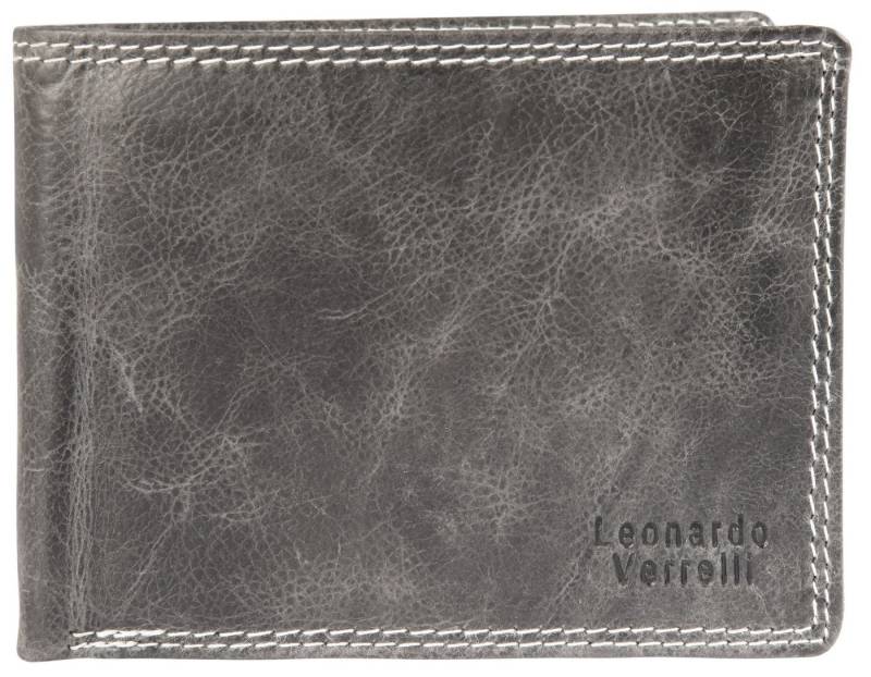 Leonardo Verrelli Geldbörse Faysal Herrengeldbörse, Echt Leder, Vintage Hunter, Querformat, Herren GeldbÃ¶rse Quer Echtleder von Leonardo Verrelli