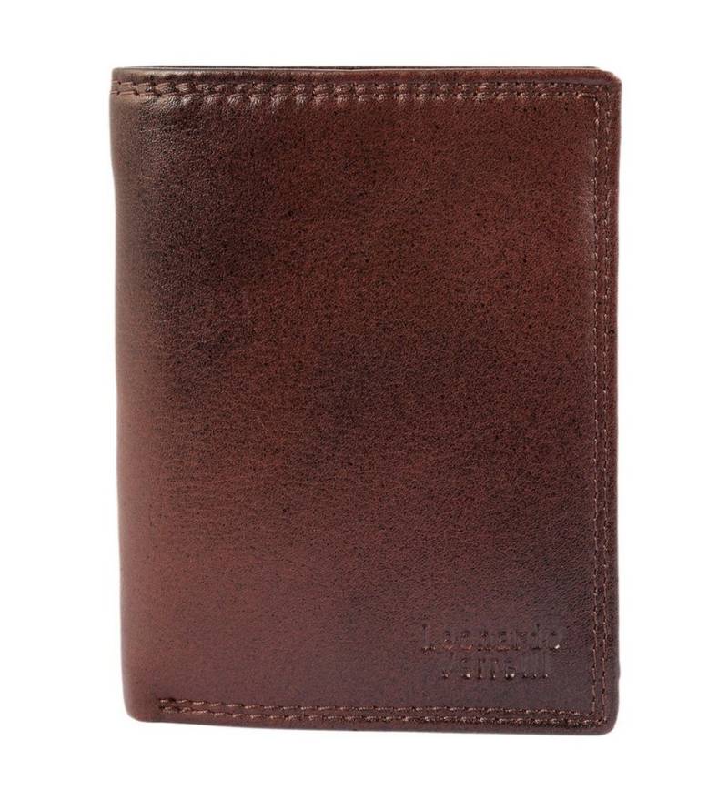 Leonardo Verrelli Geldbörse Kinan Leonardo Verrelli Herren Geldbörse aus Echtleder mit (inkl. Schmuckbox), Herren GeldbÃ¶rse Hoch Echtleder von Leonardo Verrelli