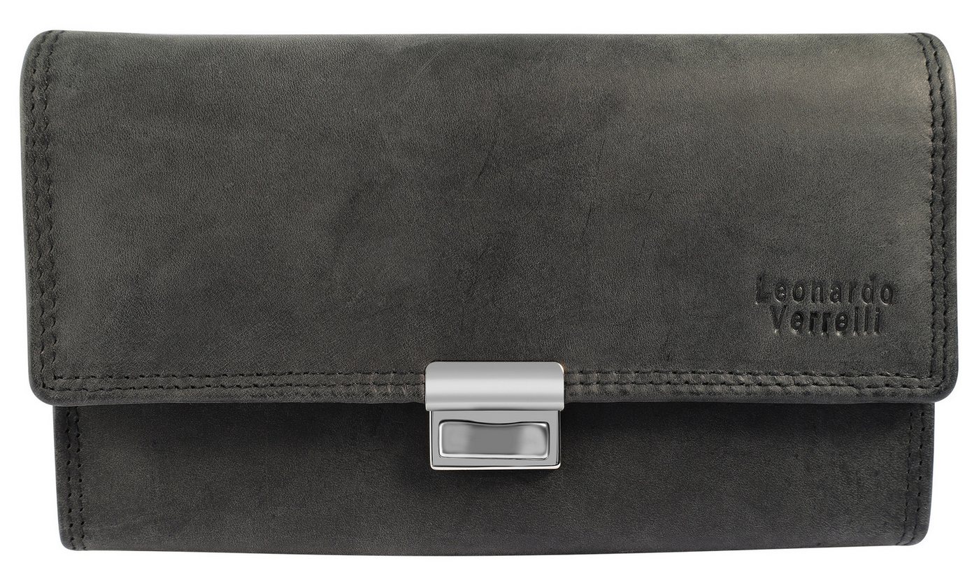 LEONARDO VERRELLI Geldbörse LV0062 Leonardo Verrelli Echtleder Kellnergeldbörse (Einzeln) von LEONARDO VERRELLI