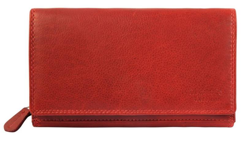 LEONARDO VERRELLI Geldbörse Lamis (Einzeln, inkl. Schmuckbox), Damen GeldbÃ¶rse Quer Echtleder von LEONARDO VERRELLI