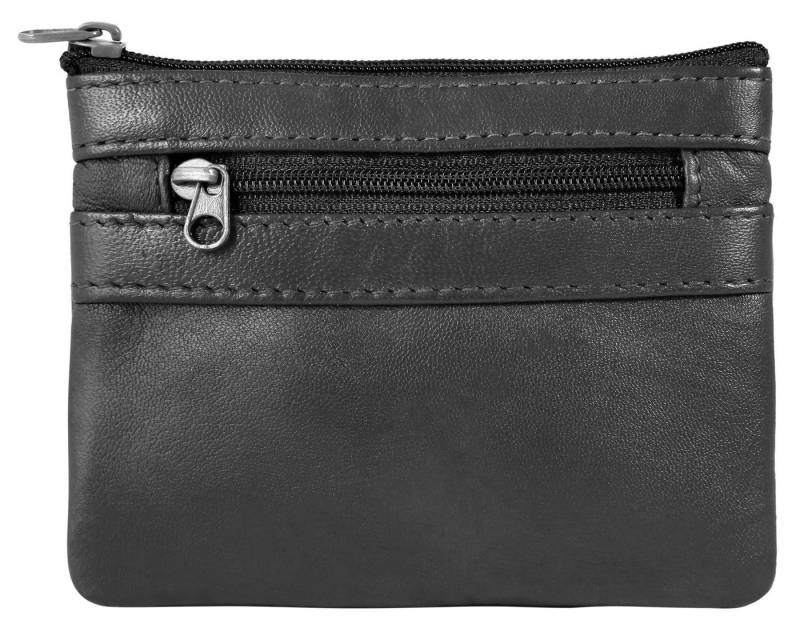 Leonardo Verrelli Geldbörse Praks Schlüsselbeutel, Schlüsseletui aus Echtleder, Basic von Leonardo Verrelli