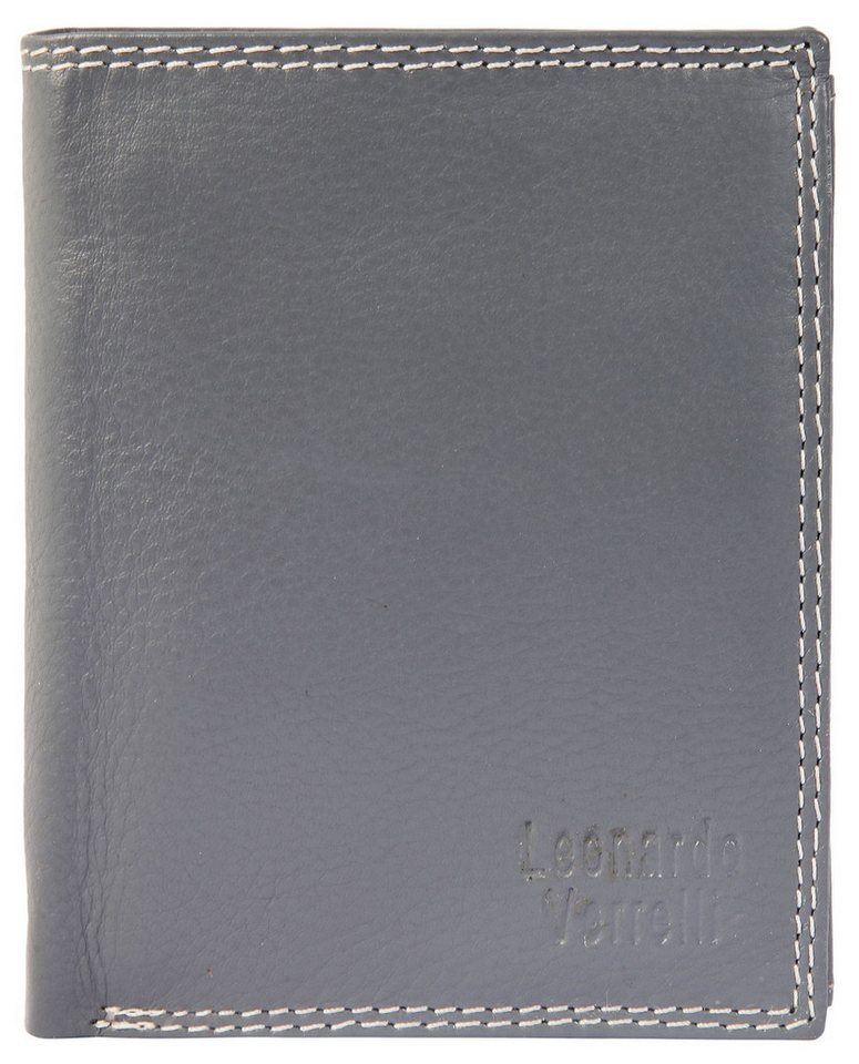 Leonardo Verrelli Geldbörse Raman Echt Leder Geldbörse, Herren GeldbÃ¶rse Hoch Echtleder von Leonardo Verrelli