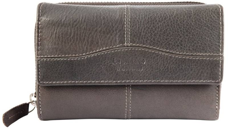 LEONARDO VERRELLI Geldbörse Romaisa (Einzeln, inkl. Schmuckbox), Damen GeldbÃ¶rse Quer Echtleder von LEONARDO VERRELLI
