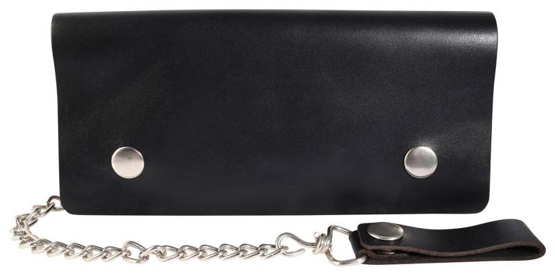 Leonardo Verrelli Geldbörse Samson Echtleder Biker-Geldbörse, schwarz von Leonardo Verrelli