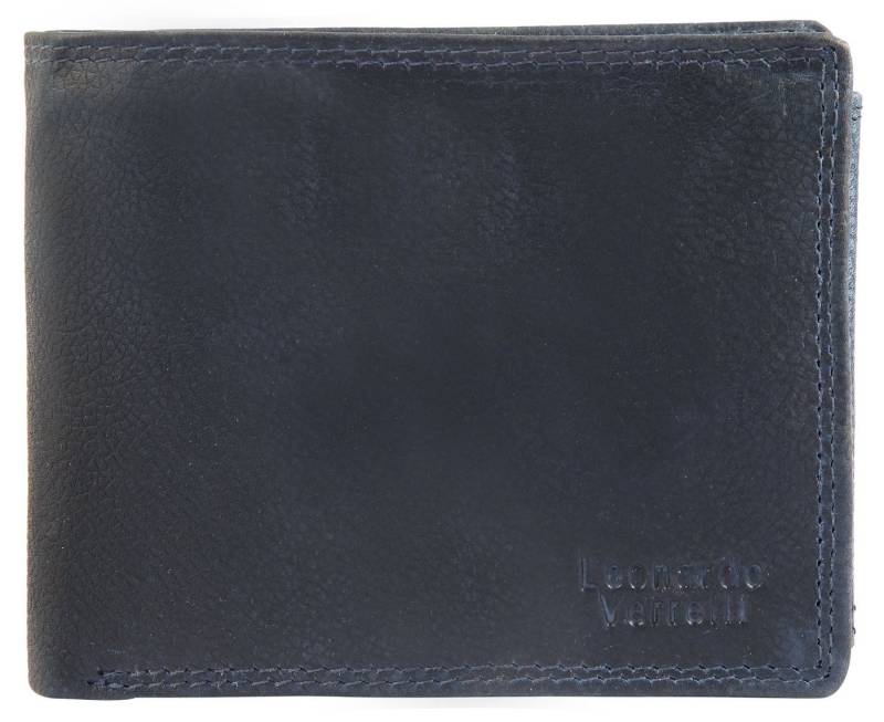 LEONARDO VERRELLI Geldbörse Uday (Einzeln, inkl. Schmuckbox), Herren GeldbÃ¶rse Quer Echtleder von LEONARDO VERRELLI