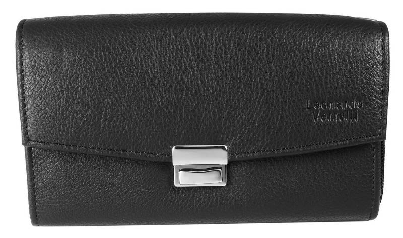 Leonardo Verrelli Geldbörse Valentino Leonardo Verrelli Echt Leder Kellnergeldbörse von Leonardo Verrelli
