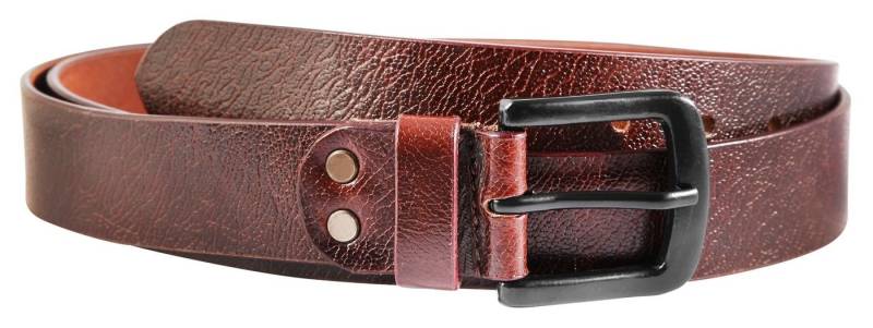 Leonardo Verrelli Ledergürtel LV0142 hochwertiges Echt Leder, braun, 80 cm - 150 cm (Bundweite) Herren GÃ¼rtel von Leonardo Verrelli
