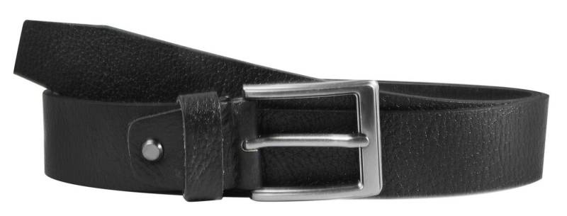 Leonardo Verrelli Ledergürtel 3100107 hochwertiges Echtleder, kürzbar, schwarz, 90 cm - 140 cm von Leonardo Verrelli