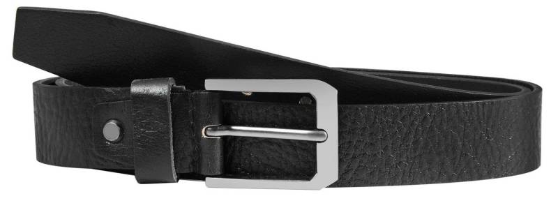 Leonardo Verrelli Ledergürtel 3100104 hochwertiges Echtleder, kürzbar, schwarz, 85 cm - 125 cm von Leonardo Verrelli