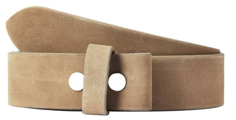 Leonardo Verrelli Ledergürtel LV0137 Echtleder für Wechselschnallen, taupe, 80 cm - 115 cm Damen GÃ¼rtel von Leonardo Verrelli