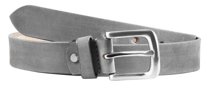 LEONARDO VERRELLI Ledergürtel LV0138 hochwertiges Echt Leder, grau, 75 cm - 135 cm (Bundweite), (Einzeln) Damen GÃ¼rtel von LEONARDO VERRELLI