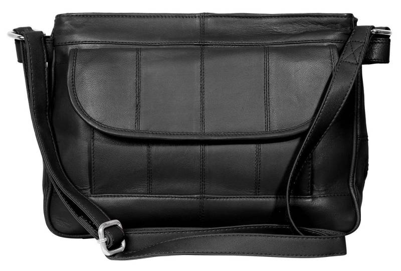 Leonardo Verrelli Umhängetasche Silvi Damen Tasche Ledertasche aus Echtleder von Leonardo Verrelli