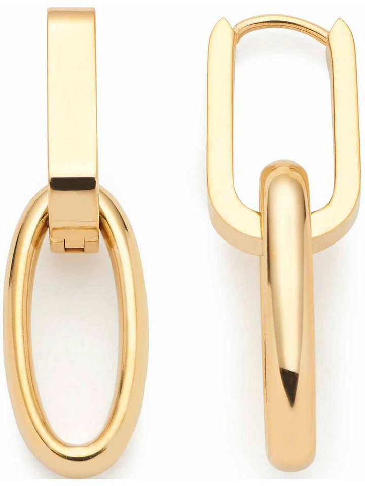 LEONARDO Paar Creolen Leonardo Damen-Creolen Edelstahl (Paar) von LEONARDO