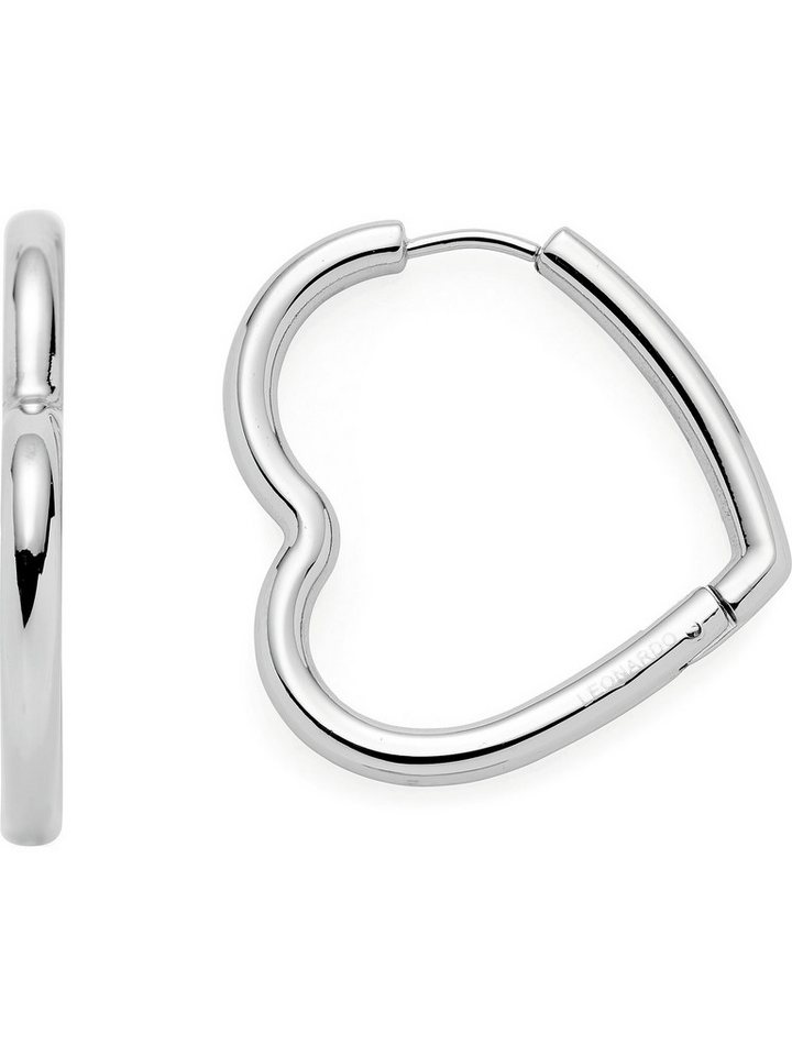 LEONARDO Paar Creolen Leonardo Damen-Creolen Edelstahl (Paar) von LEONARDO