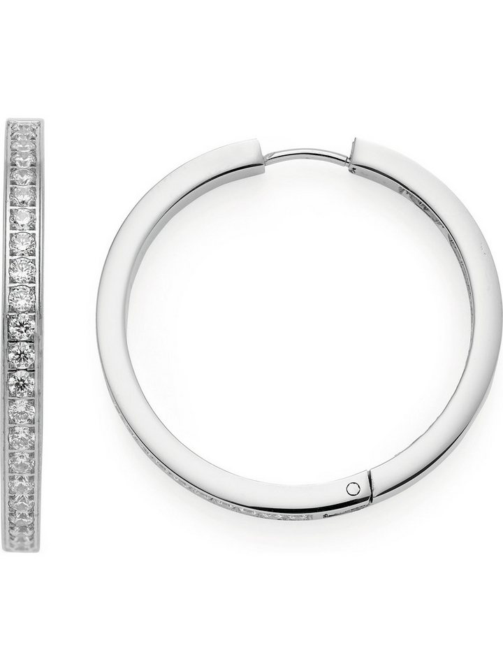 LEONARDO Paar Creolen Leonardo Damen-Creolen Edelstahl (Paar) von LEONARDO