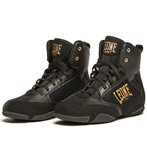LEONE 1947 Unisex Stivaletti Boxe Premium STIEFEL-CL110, Schwarz von LEONE 1947