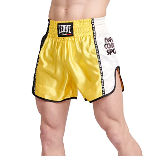 LEONE 1947 Unisex Training Kick-Thai-Shorts, gelb, M LEONE 1947 Unisex Training Kick-Thai-Shorts, gelb, M von LEONE 1947