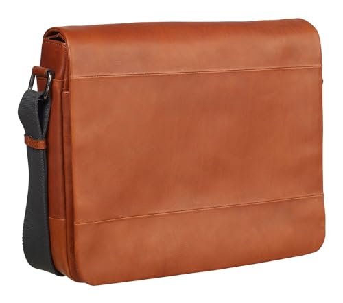 Leonhard Heyden Hamburg Shoulder Bag M Cognac von Leonhard Heyden