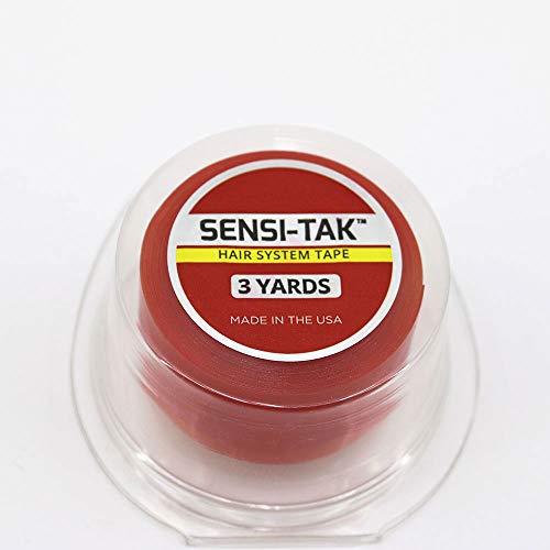 "Sensi Tak" Walker Doppelseitige Rolle Bänder Klebeband Aufkleber Klebstoff Männer Haar System Ersatz Toupet Haar Prothese Haar Verlängerungs Perücke(3 Yards & 1 Zoll) von LEOO HAIR