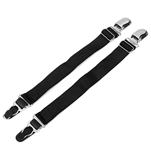 LEORX 1 Paar Nylonstrümpfe für Damen, Strumpfband, verstellbar, Strumpfband, Clip, Schnallen von LEORX