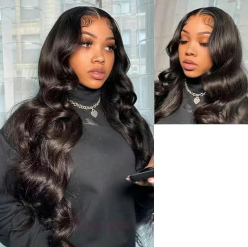 13x6 Lace Front Echthaarperücken für Frauen 13x4 Lace Frontal Perücke vorgezupft vorgeschnitten 5x5 6x4 leimlose Perücke Wear And Go-16inches-180%-13x6 HD Lace Wig von LEPIZ