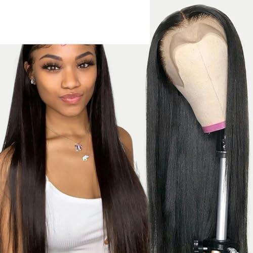 Transparente 13x4 13x6 Lace Front Echthaarperücken, brasilianische 360 Straight Lace Frontal für Frauen und 4x4 5x5 Verschluss Perücke-360 Transparent-20 Zoll-150 Dichte von LEPIZ