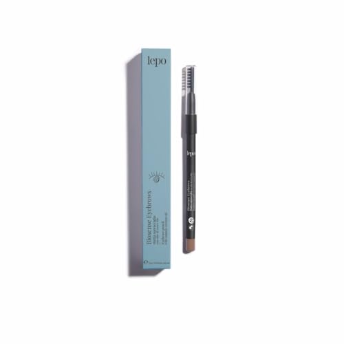 LEPO BioSense Eyebrows Augenbrauenstift, Nr. 30, Dunkelbraun, mit Bio-Kokosöl, natürliche Definition für einen perfekten Blick von LEPO