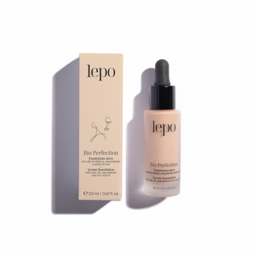 LEPO | Foundation Bio Perfection Nr. 02 Natur, für mittlere Haut, mit Dattelöl, Macadamia und Reisstärke von LEPO