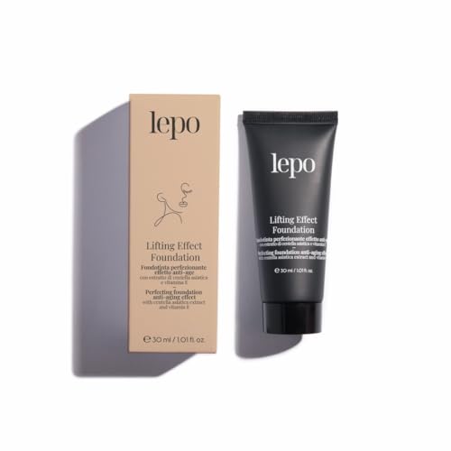 LEPO | Foundation mit Lifting-Effekt Nr. 30 mit Centella Asiatica Extrakt und Vitamin E, für eine strahlende und straffe Haut von LEPO