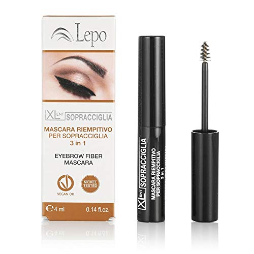 XLent 3-in-1 Augenbrauenfüller Nr. 02 Medium Dark von LEPO