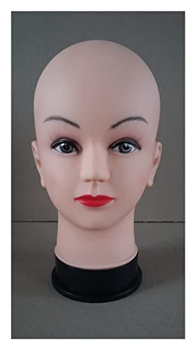 Perücken-Mannequin-Kopfständer Schaufensterpuppe, realistischer Mannequin-Kopf, Büste, Perücke Kopfhalter, verwendet for Perückenanzeige und Modellierung für Friseurladen, Perückenladen von LEPREM