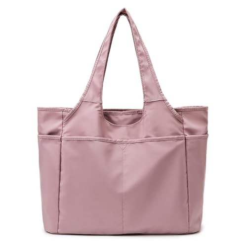 LERONO Taschen für Damen, geräumige Reise-Umhängetasche mit mehreren Taschen, halten Sie Ihre Kleidung, Schuhe und Elektronik ordentlich und organisiert, rose von LERONO