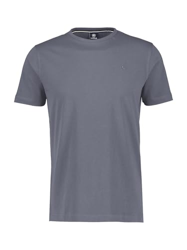 LERROS Herren Rundhals T-Shirt, Dunkelgrau, L von LERROS