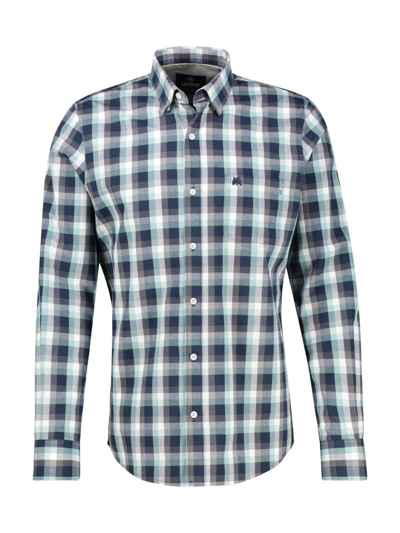 LERROS - BUTTON DOWN basalt grey - Gr. - L von LERROS