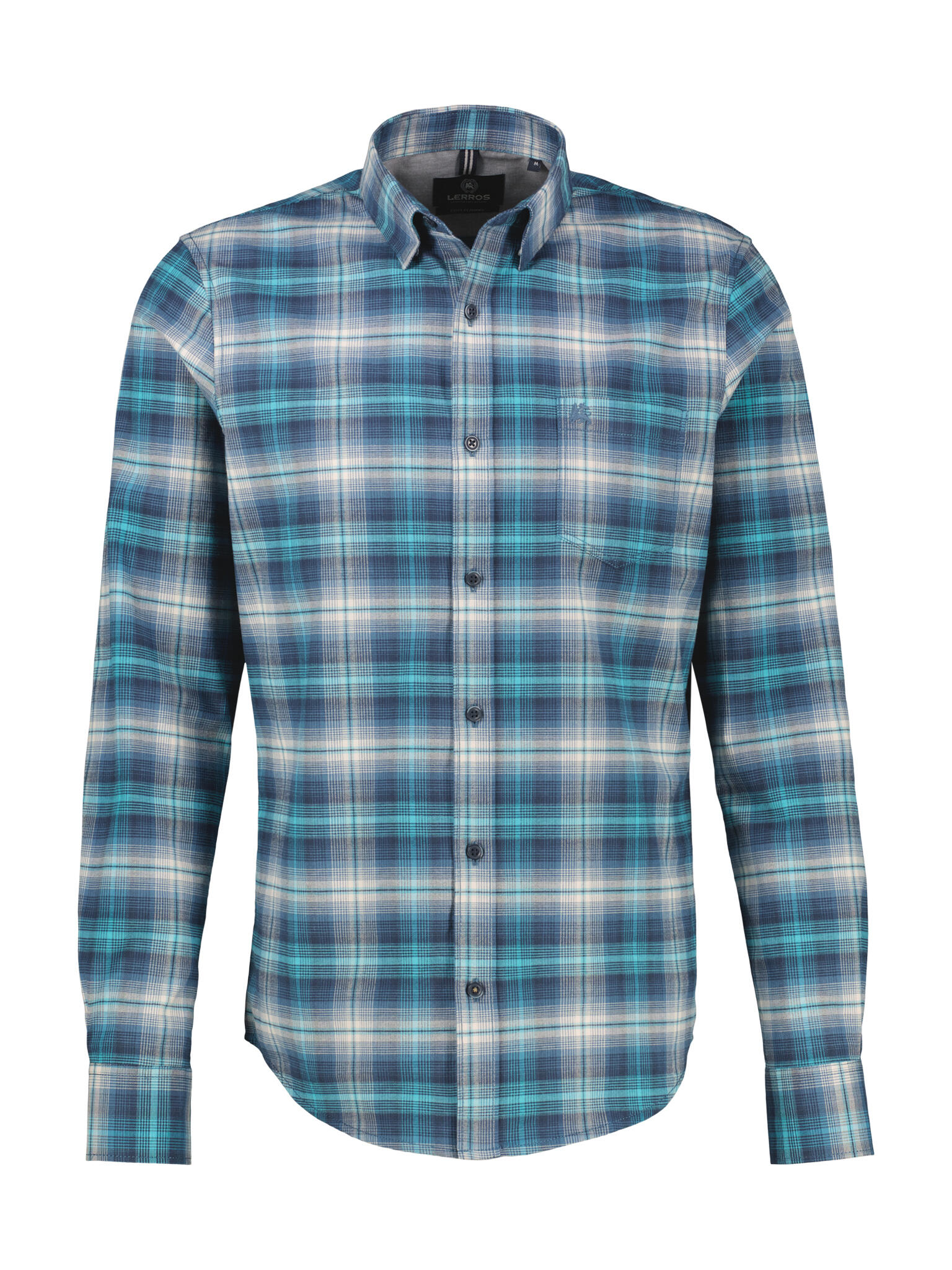 LERROS - BUTTON DOWN swedish blue - Gr. - XL von LERROS