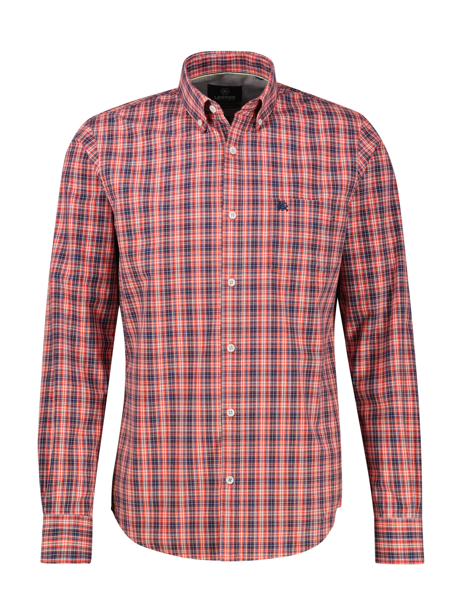 LERROS - BUTTON DOWN vivid red - Gr. - M von LERROS