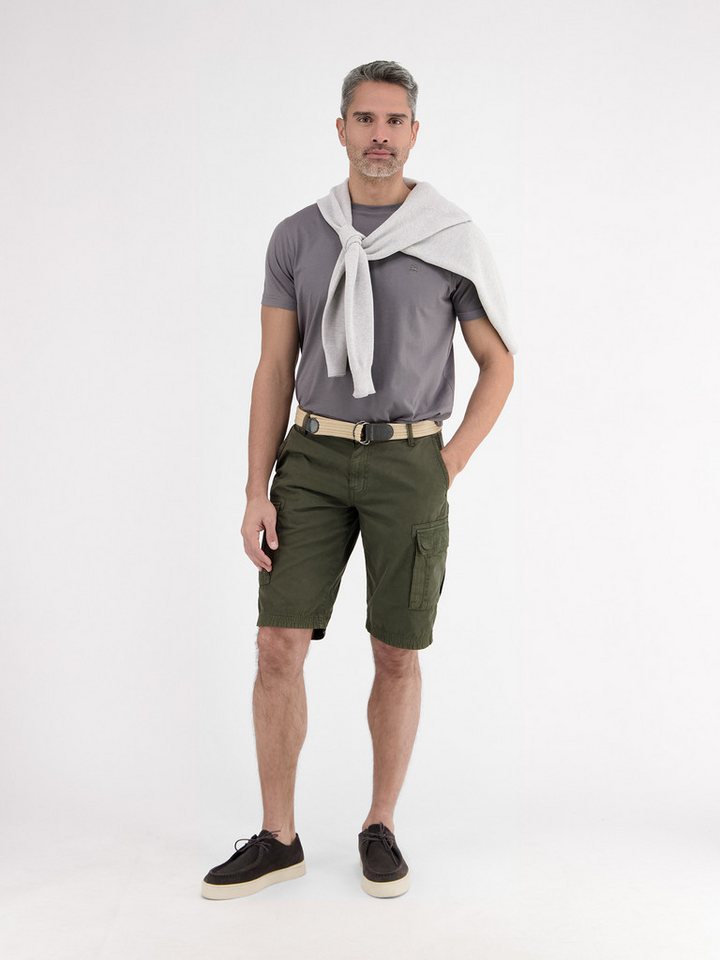 LERROS Bermudas LERROS Cargobermuda inklusive Gürtel (Set) von LERROS