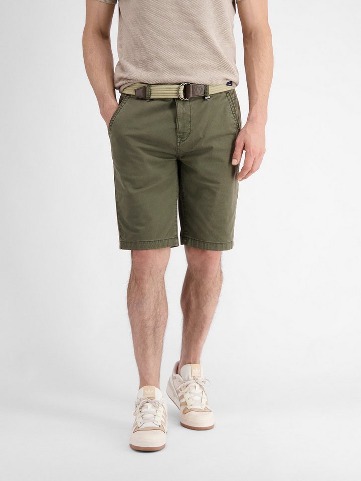 LERROS Bermudas LERROS Chino-Bermuda mit Print von LERROS