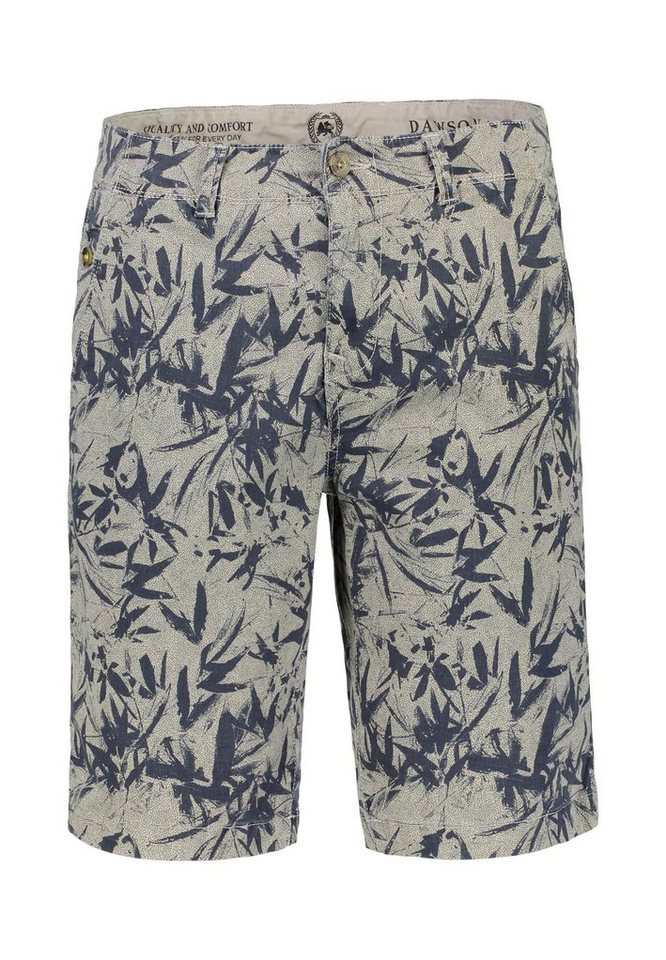 LERROS Chinoshorts LERROS Chino Bermuda mit floralem Print von LERROS