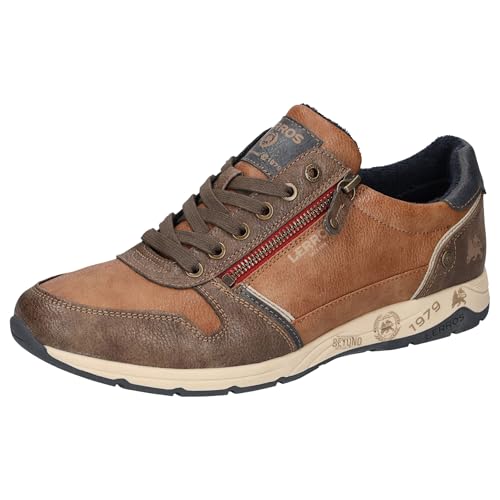 LERROS Herren 4207-301 Sneaker, Cognac, 41 EU von LERROS