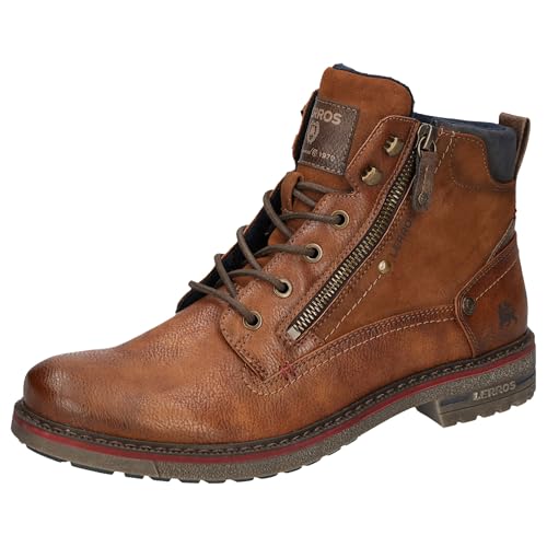 LERROS Herren 4210-501 Stiefelette, Cognac, 45 EU LERROS Herren 4210-501 Stiefelette, Cognac, 45 EU von LERROS