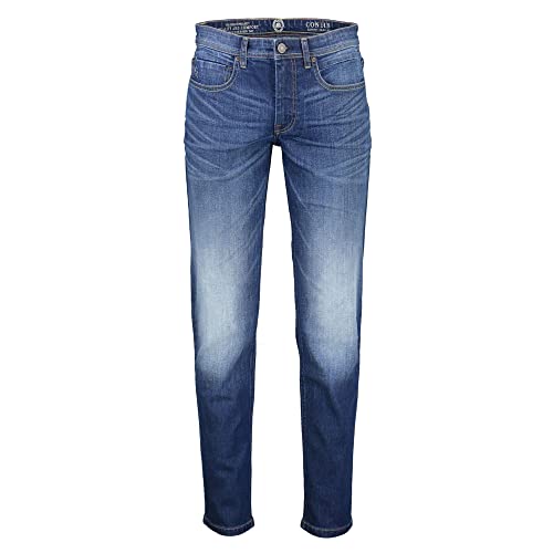 LERROS - Herren 5-Pocket-Denimstyle in Used-Optik (2009320), Größe:W31, Länge:L30, Farbe:Navy (485) von LERROS