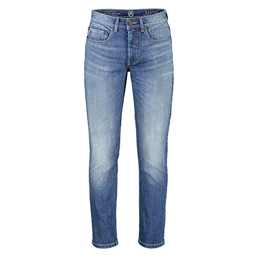 LERROS - Herren 5-Pocket-Denimstyle in Used-Optik (2009330), Größe:W31, Länge:L32, Farbe:Strong Blue (477) von LERROS