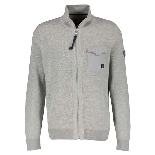 LERROS - Herren Jacke Fullzip (2385530), Größe:XL, Farbe:Platinum Grey Melange (259) von LERROS