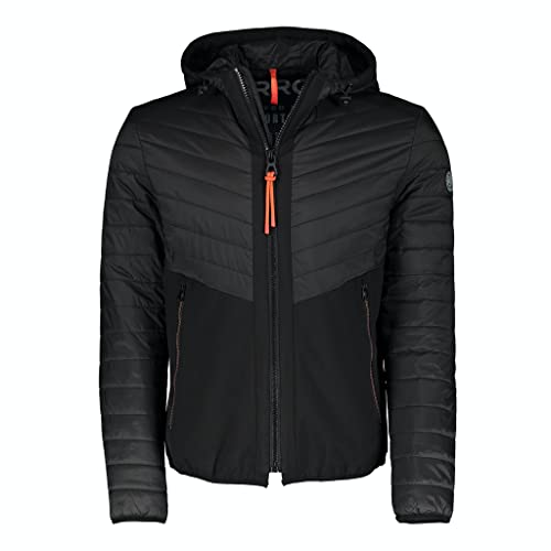 LERROS Herren Jacke mit Kapuze schwarz (L) von LERROS